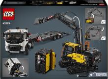 LEGO Technic Volvo FMX Kravas Auto un EC230 Elektriskais Ekskavators