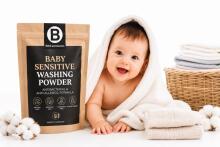 Bebe Basic Baby Sensitive Washing Powder Art.292438  Washing powder for babies from the first days of life, 400g