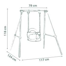 Smoby Baby Swing - Metal