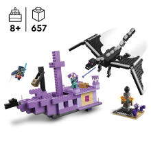 LEGO Minecraft The Ender Dragon and End Ship