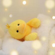 Cuddly Toy Velvet Plush Duck Art.144940 Soft toy Duckling, 23 cm