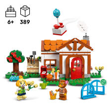 LEGO Animal Crossing Визит в дом Изабель