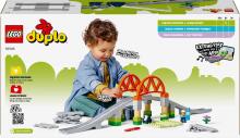 LEGO DUPLO Train Bridge and Tracks Expansion Set