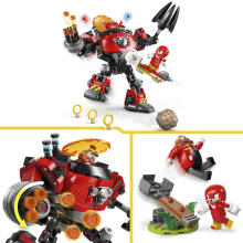 LEGO Sonic Knuckles vs. Dr. Eggman Egg Crusher Mech