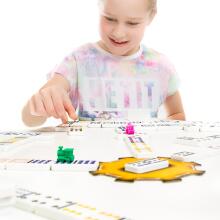 Tactic Board Game  Mexican Train - Tin Box