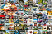 Ravensburger Puzzle 3000 pc 99 VW Campervan Moments