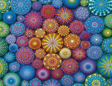 Ravensburger puzle 2000 gabali Mandala