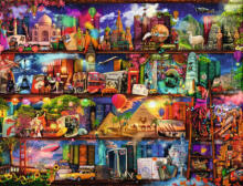 Пазл Ravensburger 2000 деталей Мир книг
