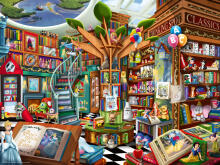 Ravensburger Puzzle 1500 Pieces: Magical Disney Bookshop