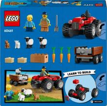 LEGO City Red Farm Tractor with Trailer & Sheep