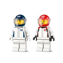 LEGO City F1 Williams Racing un Haas F1 sacīkšu automašīnas