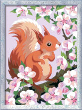 
Ravensburger Paint by Numbers Spring Squirrel