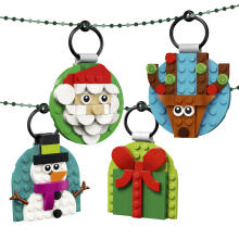 LEGO Iconic Christmas Ornament Selection