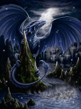 Ravensburger Puzzle 1500 pc Black Dragon