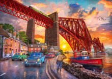 Ravensburger Puzzle 1000 pc Forth Bridge At Sunset
