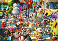 Ravensburger Puzzle 1000 pc Dog Walker