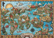 Ravensburger Puzzle 1000 pc Atlantis