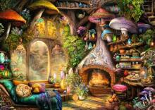 Ravensburger Puzzle 1000 Pieces: Mushroom Cottage