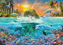 Ravensburger Puzzle 1000 Pieces: Underwater Island