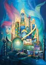 Ravensburger Puzzle 1000 pc Disney´s Ariel Castle 
