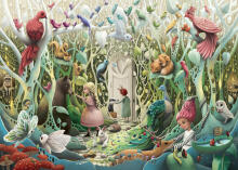 Ravensburger Puzzle 1000 pc Secret Garden