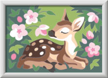 
Ravensburger Paint by Numbers Floral Fawn