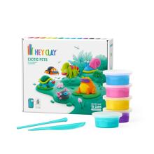 HEY CLAY Modeling Clay 15 pcs: Exotic Animals