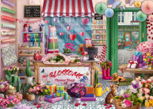 Ravensburger Puzzle 1000 Pieces: Blossoms Flower Shop
