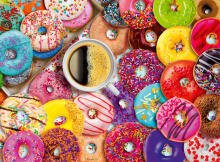 Ravensburger Puzzle 500 pc Doughnut Disturb!