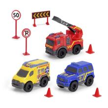 Dickie Toys Emergency Services Station and Vehicle Playset