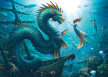 Ravensburger Puzzle 1000 pc Enchanted Depths