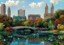 Ravensburger Puzzle 1000 pc New York's Bow Bridge