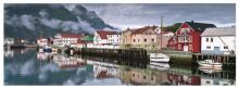 Dino Panoramic Puzzle 2000 pc Fishing Village