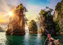 Ravensburger Puzzle 1000 Pieces: Three rocks in Cheow,Thailand