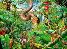 
Ravensburger  Puzzle 300 pc Reptile Home