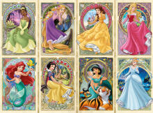 Ravensburger puzle 1000 gabali: Disneja princeses