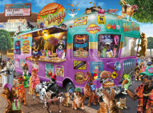 Ravensburger Puzzle 300 pc Hot Dog Queue