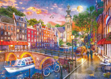 Ravensburger puzle 1000 gabali: Amsterdama