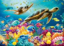 Ravensburger Puzzle 1000 Pieces: Blue Underwater World