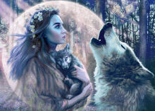 Ravensburger Puzzle 1000 pc Moonlight Magic