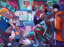 Пазл Ravensburger 300 деталей Space Jam