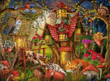 Ravensburger Puzzle 200 pc Forest House