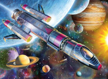 Ravensburger Puzzle 100 pc Space Mission