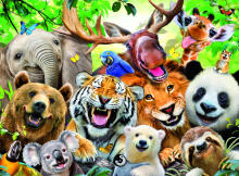 
Ravensburger Puzzle 300 pc Exotic Animal Selfie