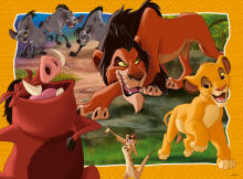 Ravensburger Puzzle 200 pc Mufasa