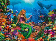 Ravensburger Puzzle 200 pc Mermaid
