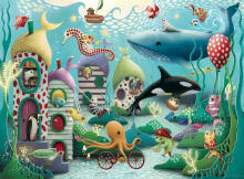 Ravensburger Puzzle 100 pc Underwater Wonders 