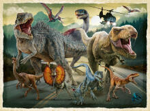 Ravensburger puzzle 200 pc Jurassic World