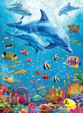 Ravensburger Puzzle 100 pc Pod of Dolphins