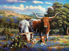 Ravensburger Puzzle 500 pc Loving Cattle
